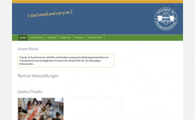 friendsoffranckviertel.at screenshot