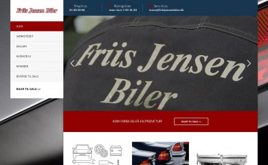 friisjensenbiler.dk screenshot