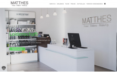 friseurmatthes.de screenshot