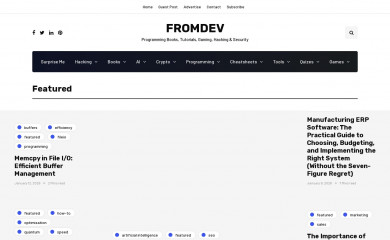 fromdev.com screenshot