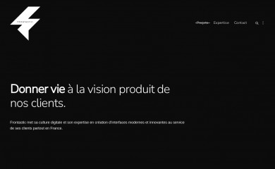 frontastic.com screenshot