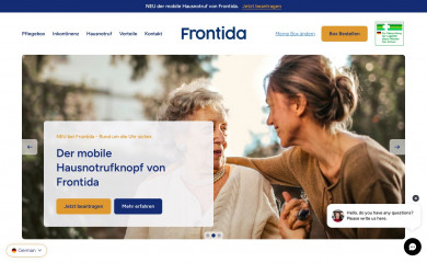 frontida.de screenshot
