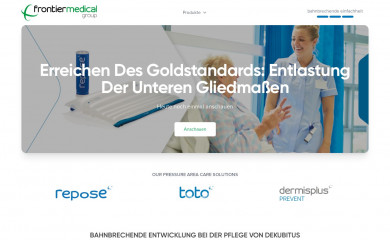frontier-medical-germany.de screenshot