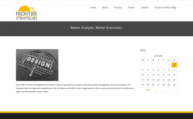 frontier-strategies.com screenshot