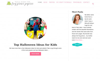 frogprincepaperie.com screenshot