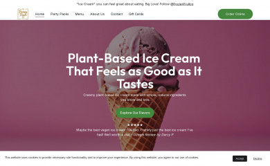 frozenfruitco.com screenshot