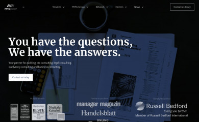 frtg-group.de screenshot