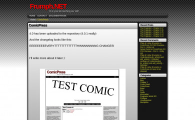 ComicPress screenshot