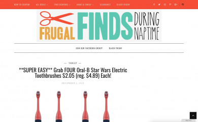 frugalfindsduringnaptime.com screenshot