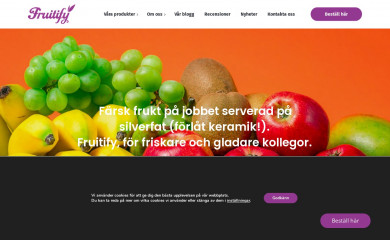 fruitify.se screenshot