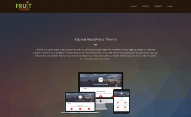 https://fruitthemes.com/wordpress-themes/advent/ screenshot