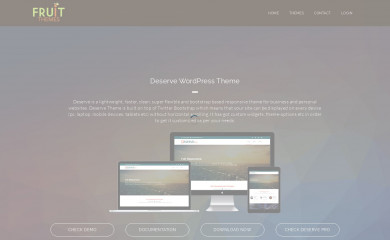 https://fruitthemes.com/wordpress-themes/deserve/ screenshot