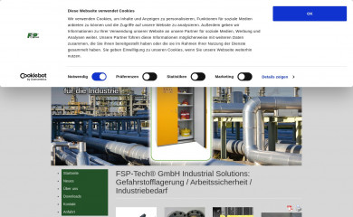 fsp-tech-industrial.de screenshot