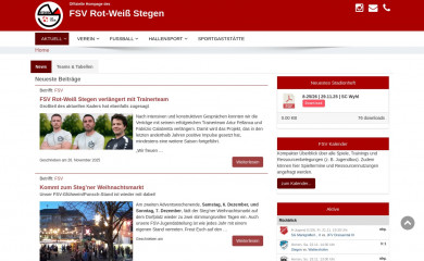 fsv-stegen.de screenshot