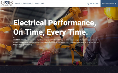 g-belectric.com screenshot