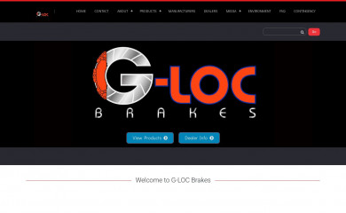 g-locbrakes.com screenshot