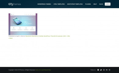 Mavericks Multipurpose Responsive WordPress Theme screenshot