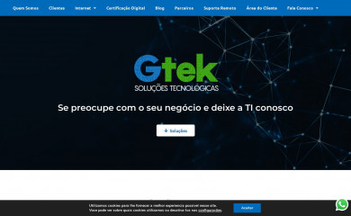 gtek.com.br screenshot