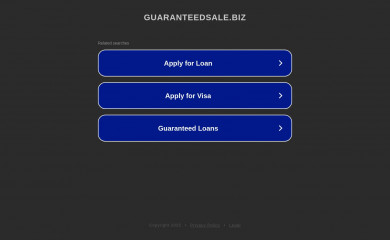 guaranteedsale.biz screenshot