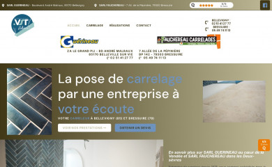guerineau-carrelage.com screenshot