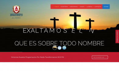 guerrerodejesucristo.org screenshot