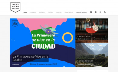 guiaquehacer.cl screenshot