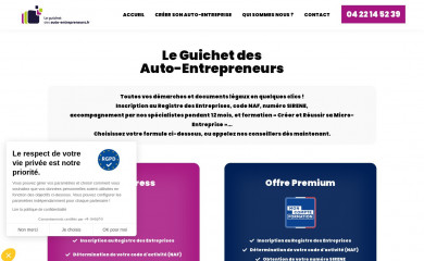 guichet-auto-entrepreneurs.fr screenshot