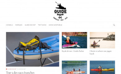guide-kayak.com screenshot
