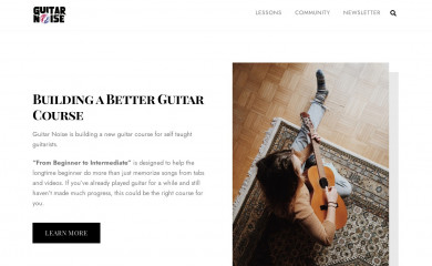 guitarnoise.com screenshot