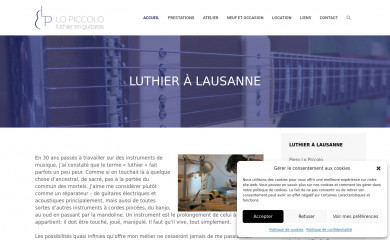 guitare-lausanne.ch screenshot
