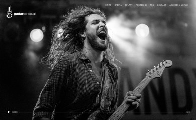 guitarschool.pl screenshot