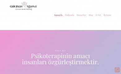 gulcihanagaeva.com screenshot