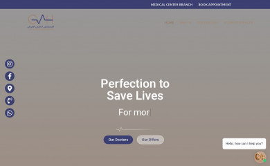gulfamericanhospital.com screenshot