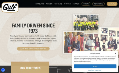 gulfdistributing.com screenshot