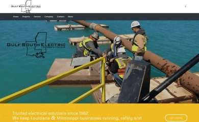 gulfsouthelectric.com screenshot