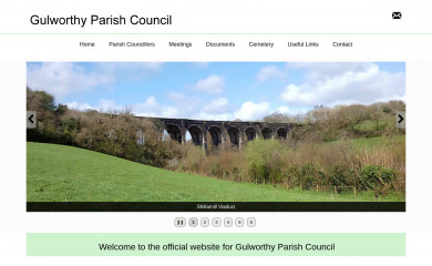gulworthyparishcouncil.gov.uk screenshot