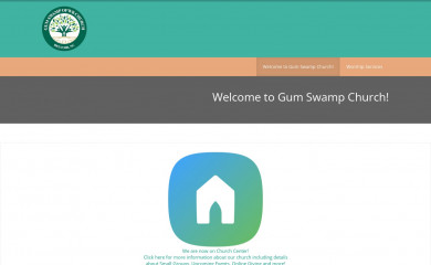 gumswampchurch.org screenshot