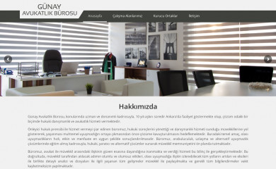 gunayavukatlik.com screenshot
