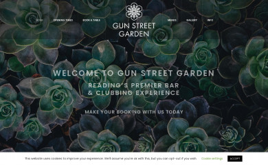 gunstreetgarden.co.uk screenshot