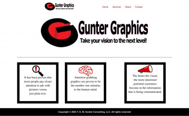 guntergraphics.com screenshot