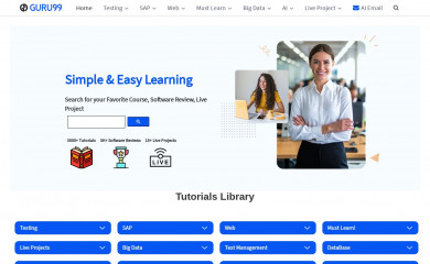 guru99.com screenshot