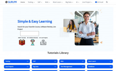 guru99.com screenshot