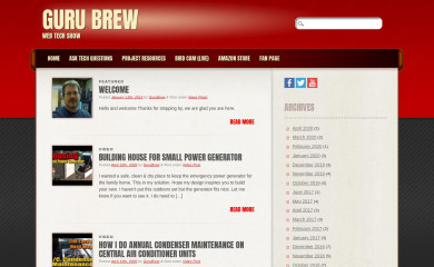 gurubrewshow.com screenshot