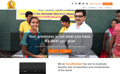 gurudikshaam.org screenshot