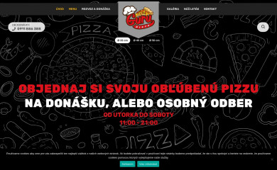 gurupizza.sk screenshot