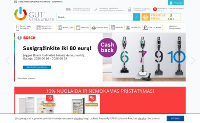 gut.lt screenshot