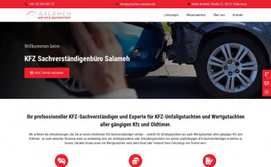 gutachter-salameh.de screenshot