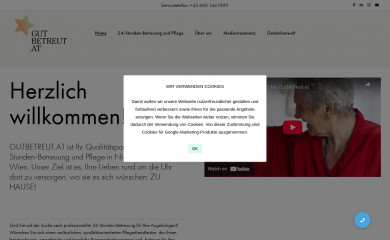 gutbetreut.at screenshot