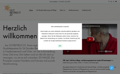 gutbetreut.at screenshot