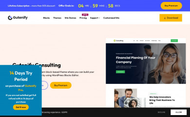 Gutenify Consulting screenshot